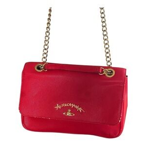 Vivienne Westwood Anglomania shoulder bag with Gold Chain